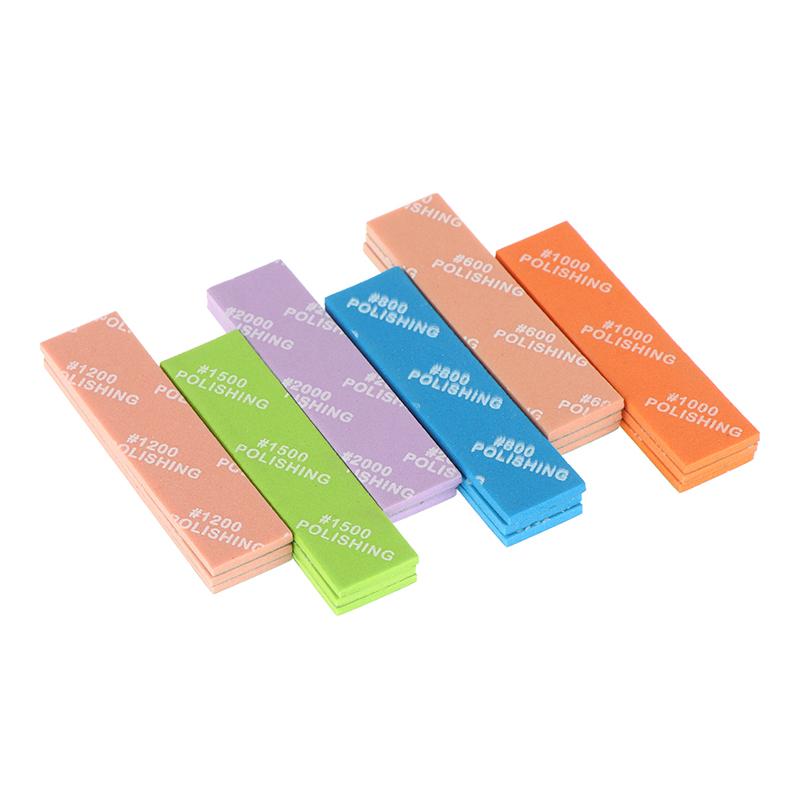 9 шт. Ms-E400-2000 Полужесткие шлифовальные палочки для инструментов для изготовления моделей Пластиковая модель Полировальный стержень Хобби DIY Ремесло