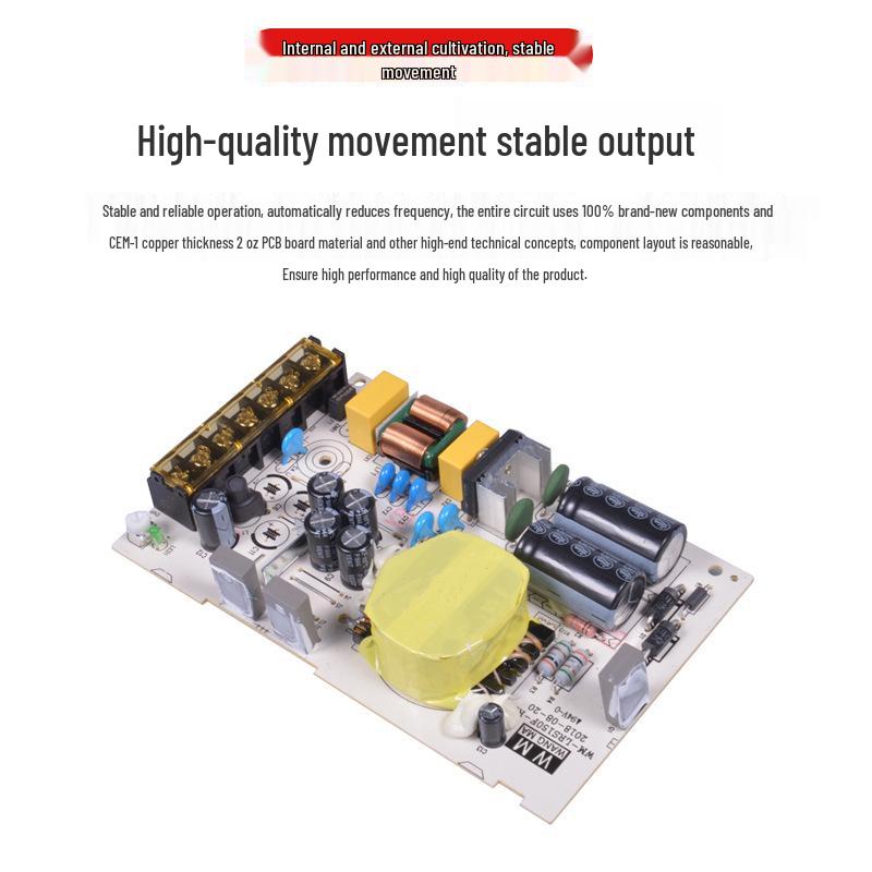 12V Industrial LED Monitoring Power Supply, 220V to 12V Switching Converter
