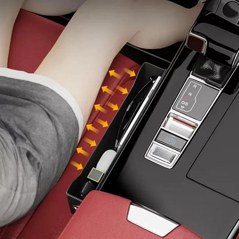 Car Seat Crevice Gaps Storage Box Seat Organizer Gap Slit Filler Holder For Peugeot 206 208 306 307 308 508 106 107 108 2008 207