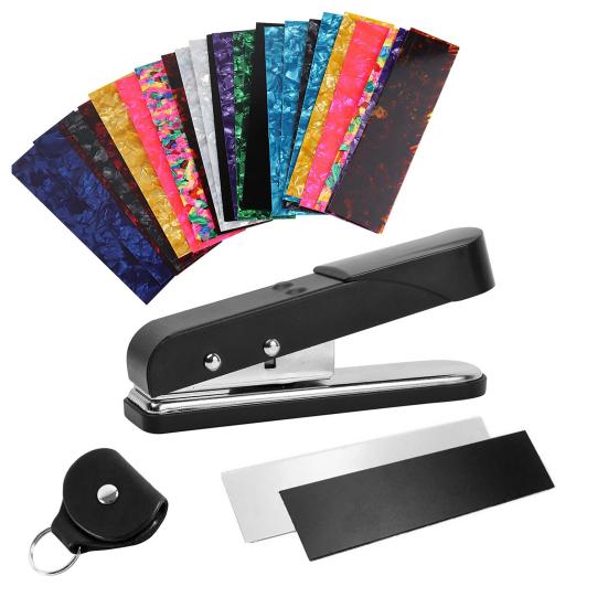 Guitar Pick Manufacturer Squeeze Effortlessly Heavy Duty Accessory Guitar Pick Maker Puncher Tool