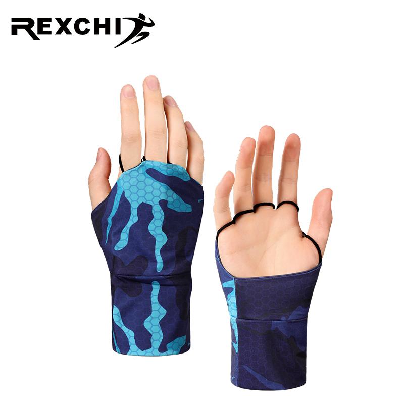 REXCHI High Quality Golf Sunblock Gloves Upf 50+ 98% Uv Block Nylon Ice Silk Uv Protection Driving Gloves Golf Gloves for Women