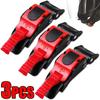 1/3PC Motorcycle Helmet Speed Clip Chin Strap Quick Release Pull Buckle Black Red Motorcycle Helmet Lock Socket Buckle Helmet Communication 7