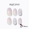 Flower Fairy (Oval) Nail Tips Magic Press Dashing Diva