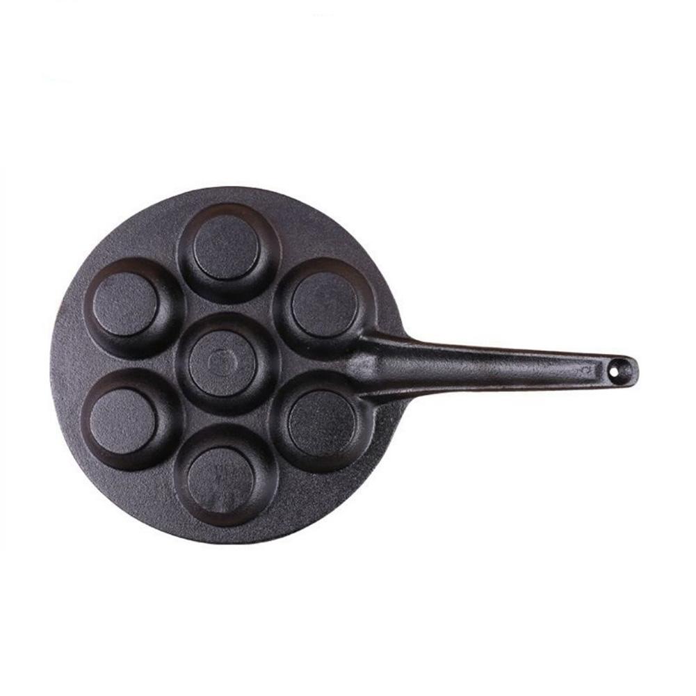 7 отверстий Takoyaki Grill Pan Plate Antistick Octopus Ball Maker Takoyaki Maker Home Cooking Формы для выпечки Mold Tray Кухонные гаджеты
