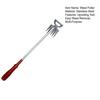 Weed Puller Tool 6 Teeth Steel Forged Hand Weeder 2-in-1 Manual Weed Remover