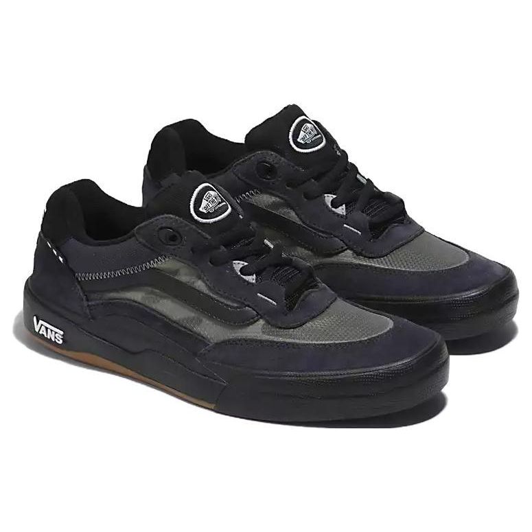 Vans Обувь Wayvee Модная Прочная Низкие Кеды для Скейтбординга Унисекс кроссовки Черный Синий VN0A5JIAM0N