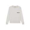Fear of God Essentials Свитшот с круглым вырезом из флиса с логотипом в тон Унисекс Свитшот Светло-овсяный FOG-SS22-416