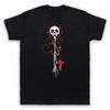 Skeleton Key Gothic Illustration Horror Pentagram Mens And Womens T-Shirt