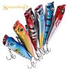 1pcs Hard Plastic Topwater Fishing Lures Swimbait Bass Bait Freshwater Saltwater Fishing Baits