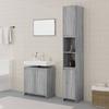 VidaXL 3-Piece Bathroom Furniture Set Sink Storage Cabinet Bathroom Cupboard Mirror Cabinet 3152720