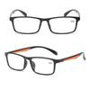 Trendy Unisex Men Reading Glasses Eyewear Male TR90 Ultralight Women Female Retro Reader Clear Lens Presbyopic Glasses