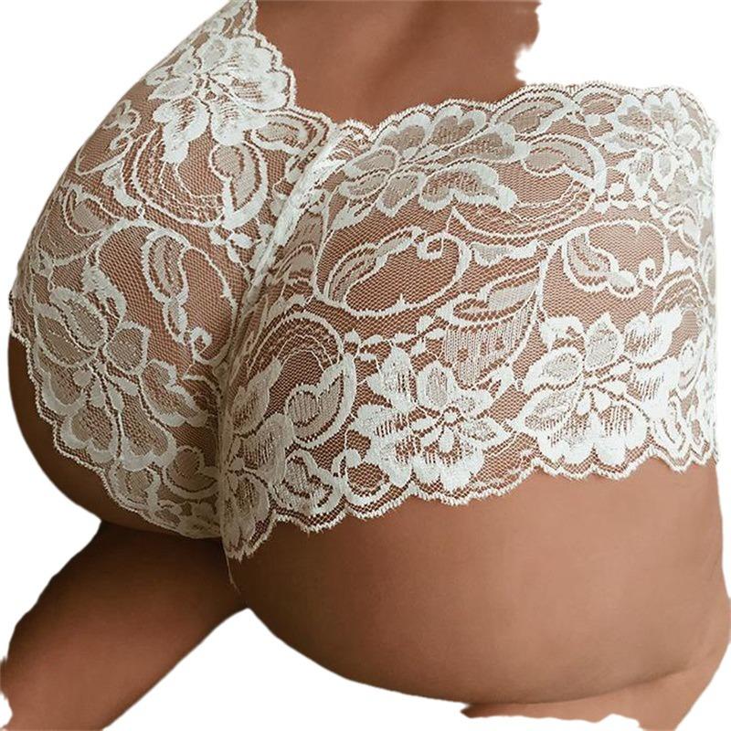 European & American Best-Selling Sexy Lace Hollow-Out Slimming Comfortable Panties