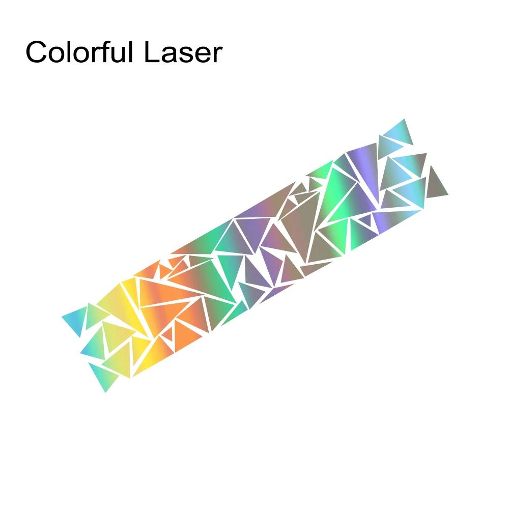 Triangle Stickers Car Body Decoration Stickers 200x60cm DIY Car Body Sticker For Hyundai Ioniq 5 6 7 N Line 2021 2022 2023 2024