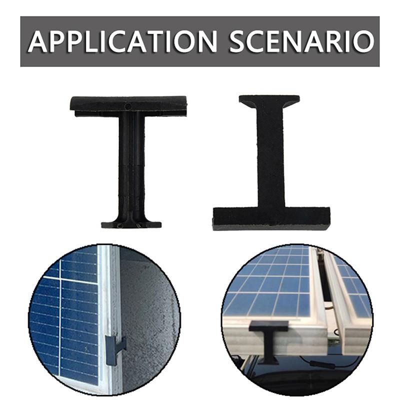 5 шт. зажимы для дренажа воды солнечной панели фотоэлектрический модуль фотоэлектрические источники питания поколение 30/35/40 мм