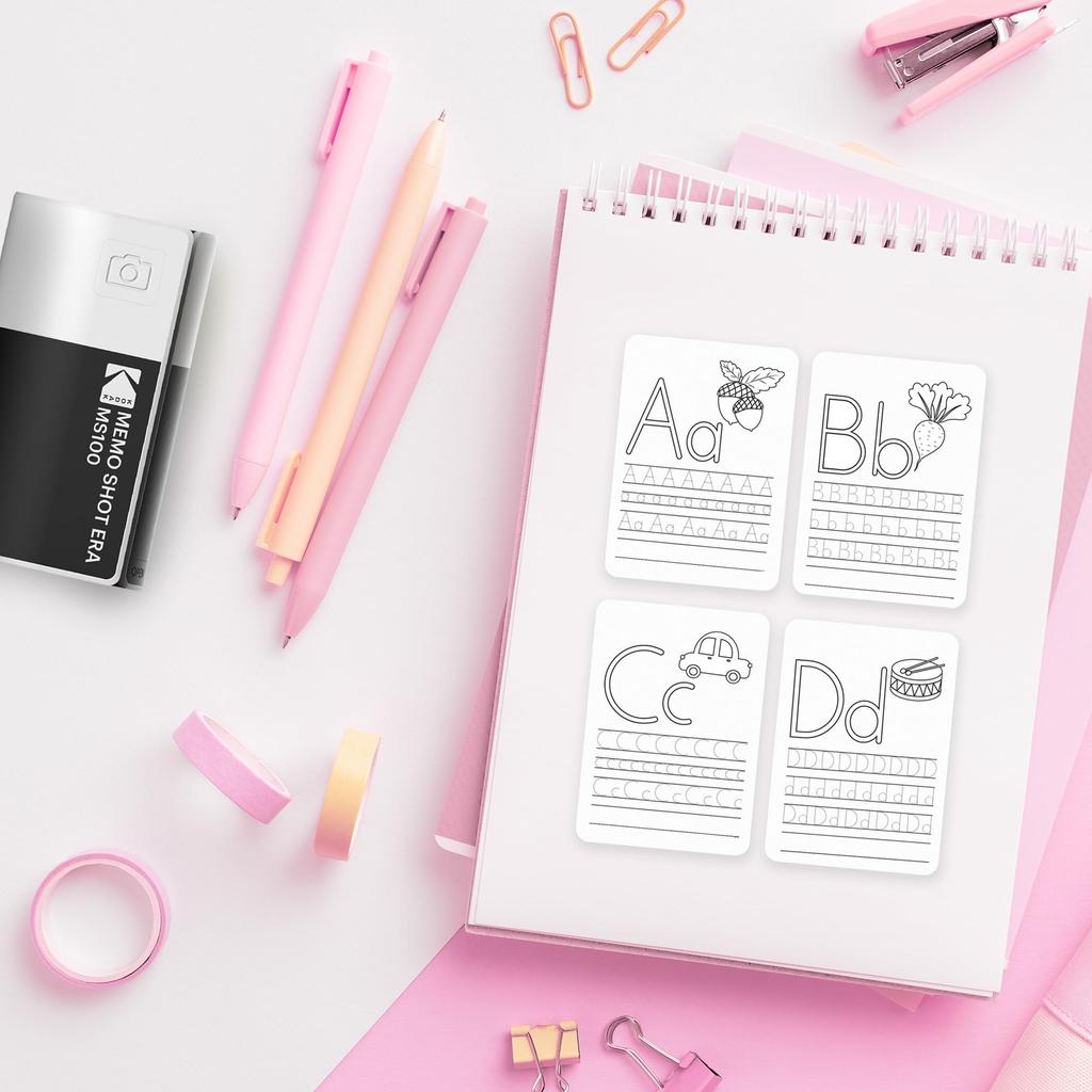 Цифровая камера мгновенной печати Kodak Memo Shot ERA Toy с принтером для этикеток (Белый, Корпус камеры + 10 рулонов)