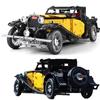Classic Vintage Car Technical Bricks Supercar Construction for Adults Building Blocks Toys Children