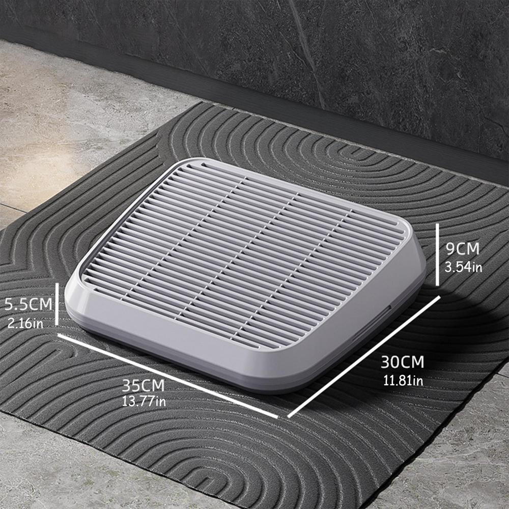 Litter Catcher Cat Ramp for Litter Box Double Layer Elevated Tray with Filter Function Non-Slip Trapper Easy Cleaning Supplies