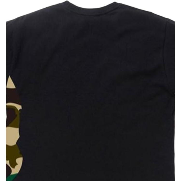 Футболка Bape 1st Camo с большим принтом головы обезьяны сбоку 0ZXTEM110010H