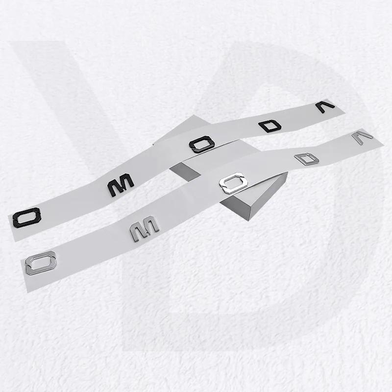 1 шт. 3D ABS Наклейки на багажник автомобиля Стайлинг для Chery Omoda C5 5 FX 2023 2024 2005-2025 Логотип Шильдик Надпись Аксессуары