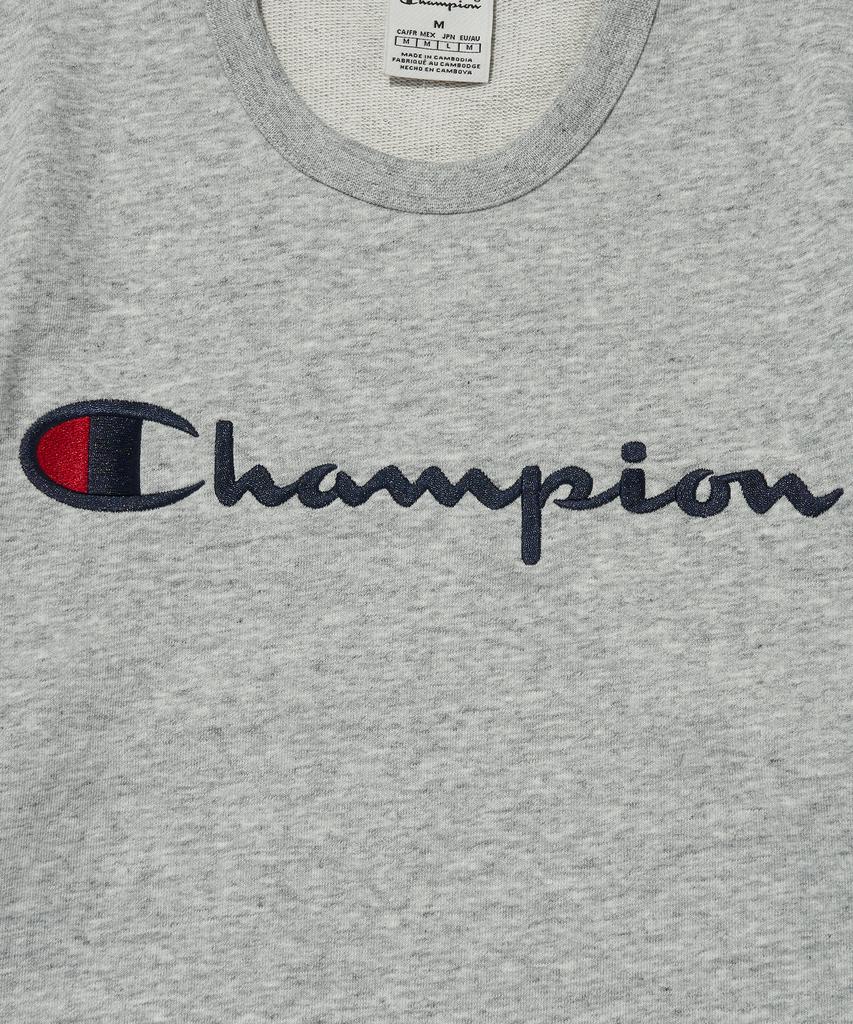 Champion Свитшот с большим логотипом-надписью, обычный серый