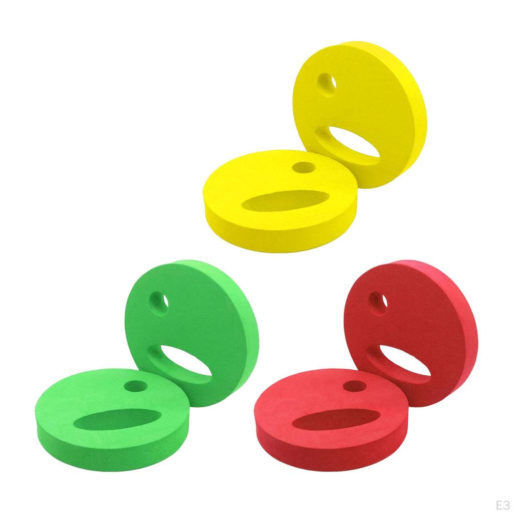 2 Aquatic Exercise Discs, Underwater Resistance, Swim Training, Easy-Grip Aerobic Equipment,