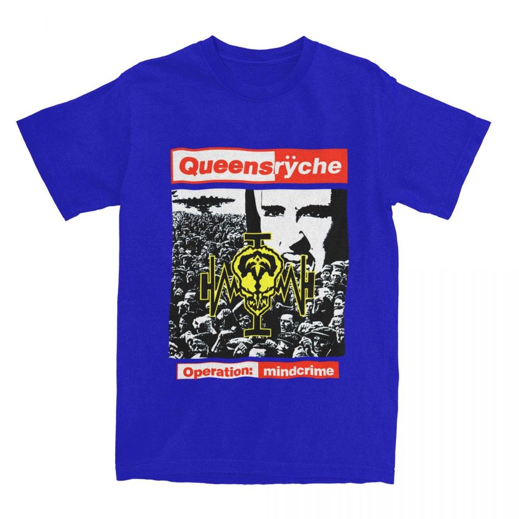 Queensryche Operation Mindcrime для мужчин женщин футболки мерч уникальная футболка футболка 100% хлопок уникальная одежда