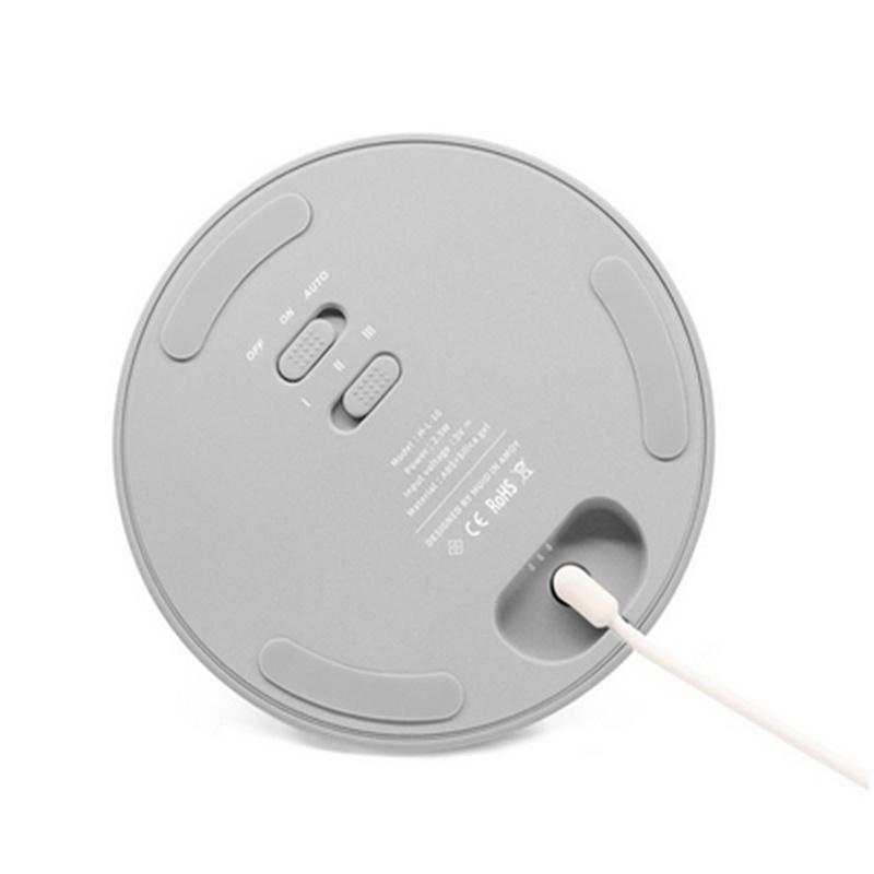 Мини силиконовый сенсорный снежный горный ночник рождественские подарки светодиодный звуковой контроль лампа для защиты глаз