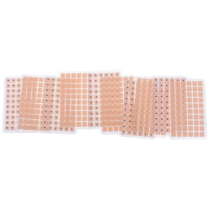 600Pcs Ear Press Seeds Acupuncture Disposable Vaccaria Plaster Bean Massage