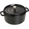 STAUB 405093100 - Cocotte Ronde - Ø 26 Cm - Noir Mat