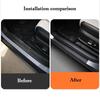 For Faw Hongqi H5 HS5 E-QM5 Car Threshold Strip Protective Stickers Door Trunk Anti Scratch Waterproof Protective Decor Film