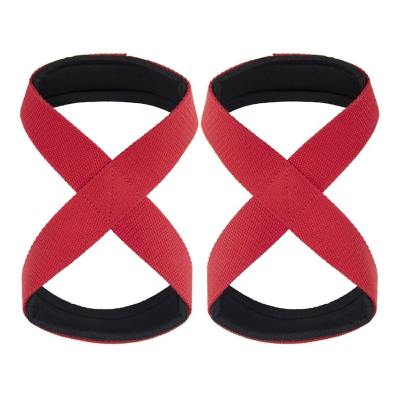 Figure 8 Weight Lifting Wrist Strap Strong Weightlifting Wrist Strap Heavy Duty Support Strap for Deadlifting