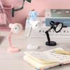 1Pc Shaped Led Book Light With Clip,Desk Decorative Table Lamp,Eye Protection Book Reading Lamp At Night With Batteries