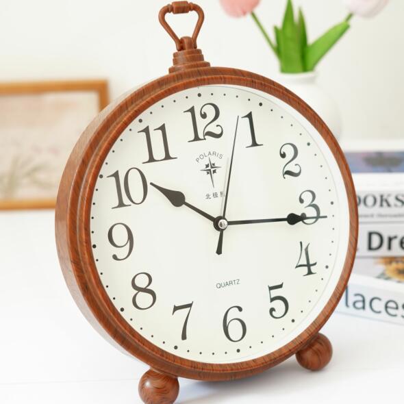 Polaris Пожилой Мужчина Бесшумный Будильник Большие Цифровые Домашние Часы Современные Простые Студенческие Настольные Часы Гостиная Спальня Настольные Часы
