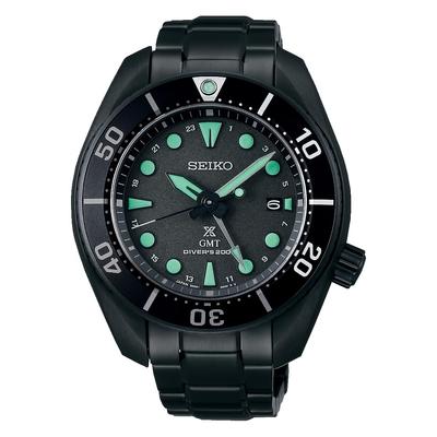 Часы Prospex The Black Series Diver Scuba SBPK007 Black [Seiko Watch] Мужские