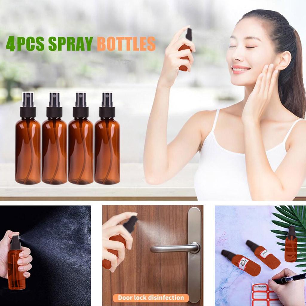 Liquid Spray Bottle Spray Pot Portable Reusable Plastic Empty Bottle 100ML