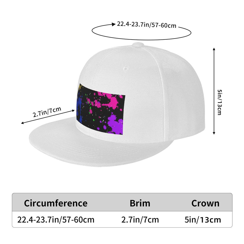 Яркий Граффити Брызги Принт Бейсболки Snapback Модные Бейсбольные Кепки Дышащие Повседневные Кепки для Улицы Унисекс