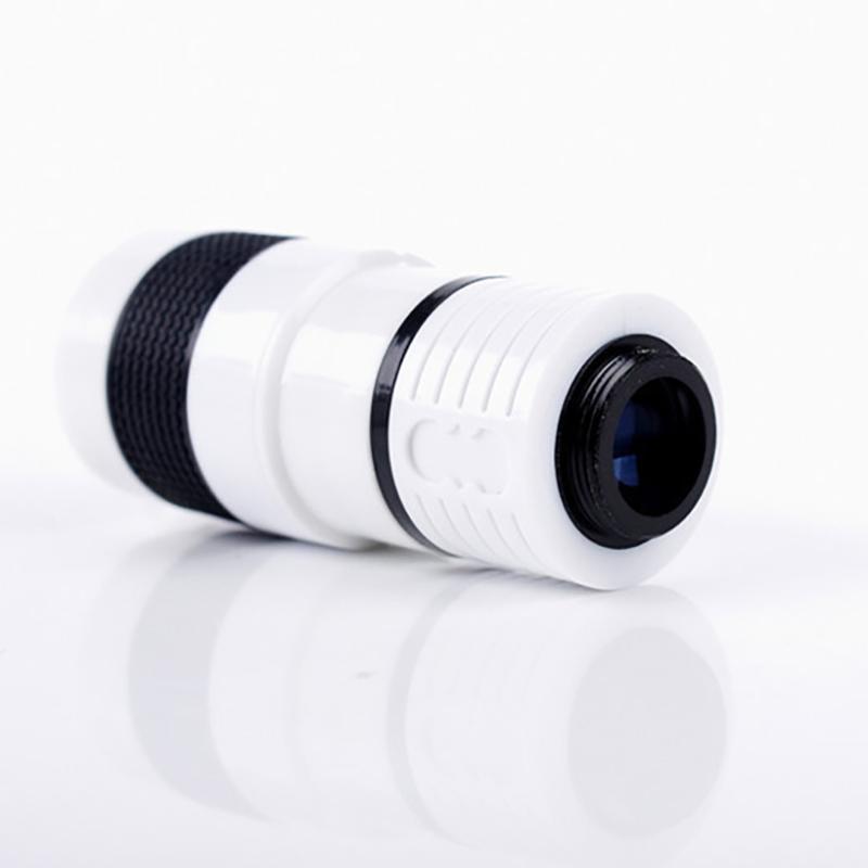 8-кратный длиннофокусный объектив для мобильного телефона 8-кратный HD-зум монокулярный объектив для камеры телефона внешний зажим для телефона телескоп