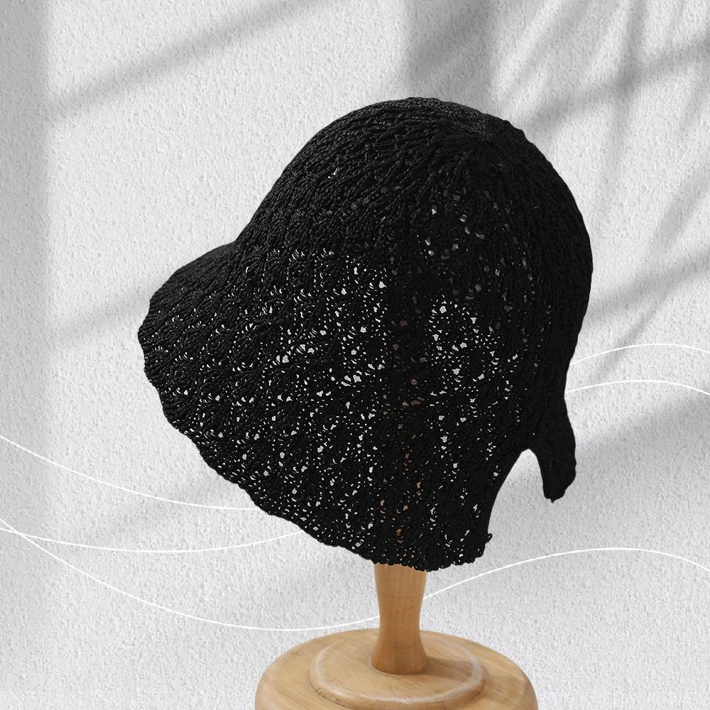 Кружевная шляпа-ведро с защитой от ультрафиолета, рыболовная шляпа, новая солнцезащитная шляпа для женщин