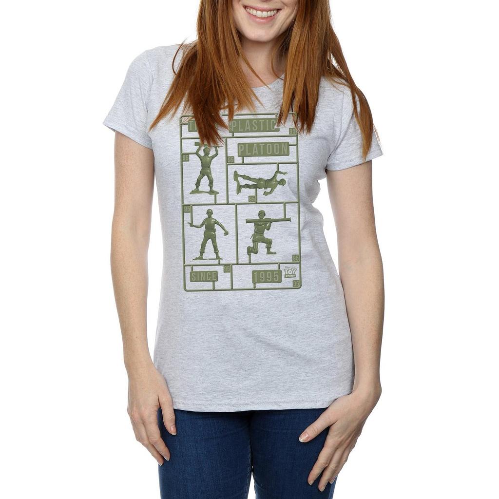 Disney Womens/Ladies Toy Story The Plastic Platoon Cotton T-Shirt