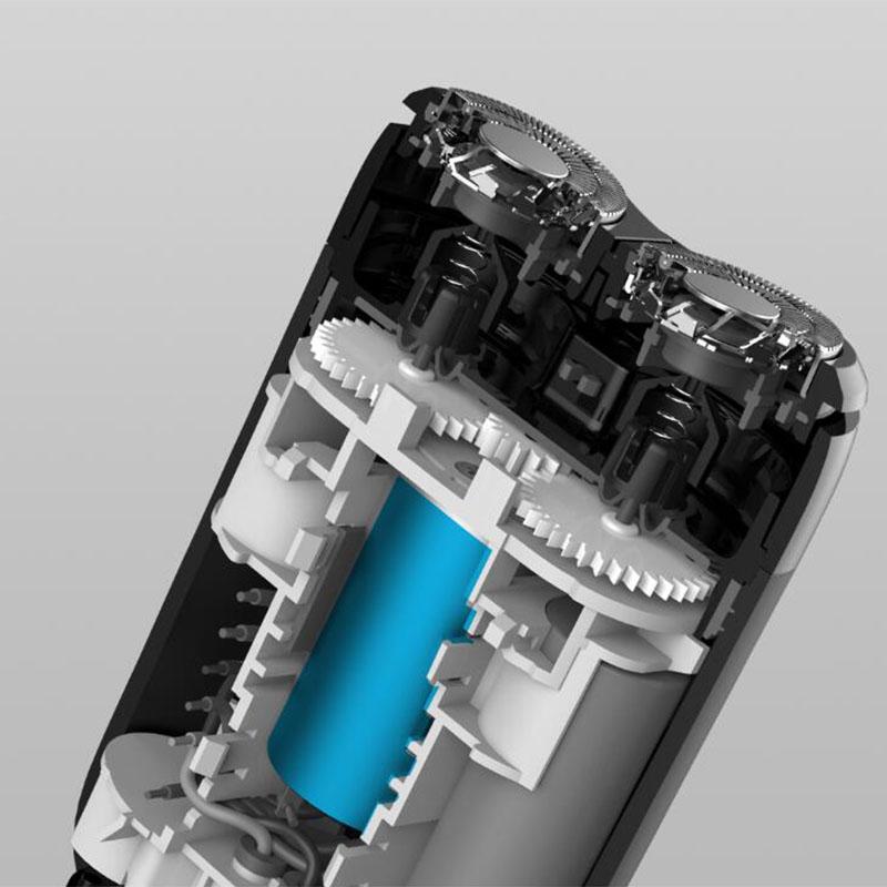 Xiaomi Электробритва Mijia 2 с плавающей головкой, портативная водостойкая бритва, USB перезаряжаемая стальная мужская бритва Maquinilla de afeitar