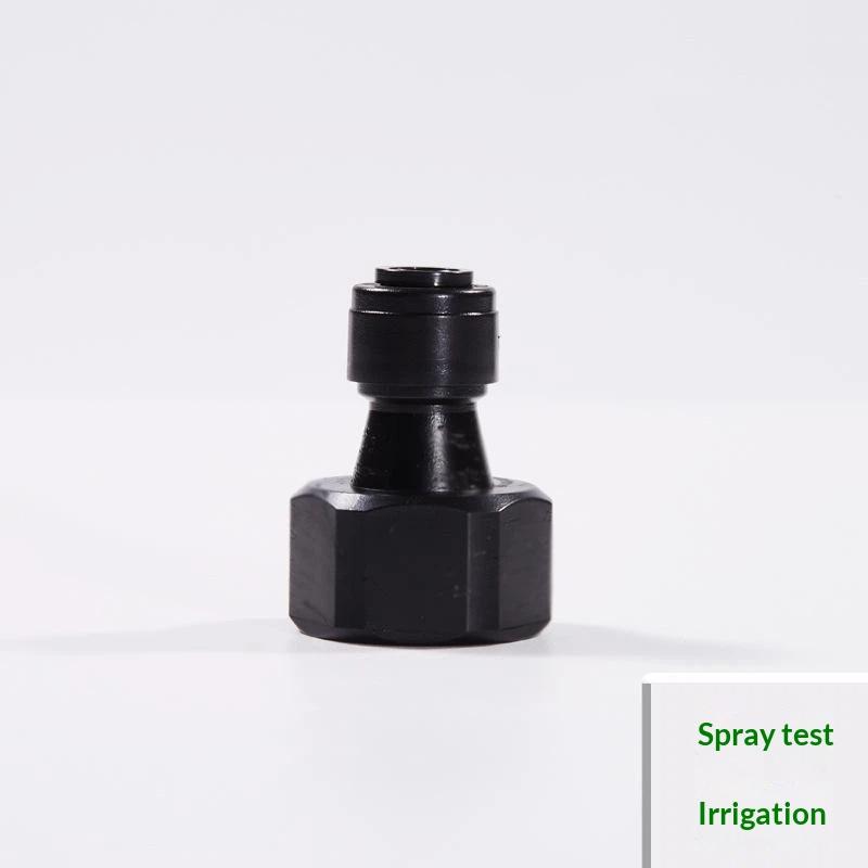 RO Water Filter Fittings Food-Grade POM Straight Elbow Tee PE Pipe Bulkhead Connector for Home Reverse Osmosis System