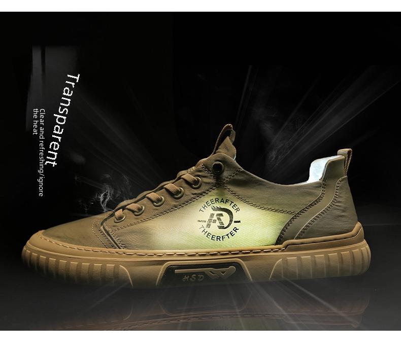 2024 Spring Men's Trendy Breathable Canvas Sneakers