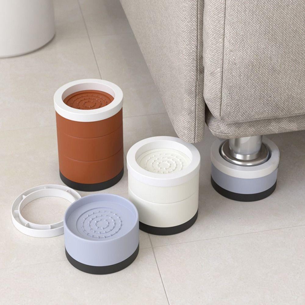 Нескользящие Подставки для Кровати, Поднимающие Высоту, Мебельные Подставки, Виброгасящие Подушки, Снижающие Шум Инструменты, Амортизирующие Бесшумные Коврики