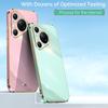 Luxury Plating Square Phone Case For Redmi Turbo 3 Soft Silicone Shockproof Protection Back Case For Redmi Turbo 3