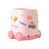 Car Shape Pen Container Multifunctional Desktop Organizer Stationery Storage Bucket  School Office