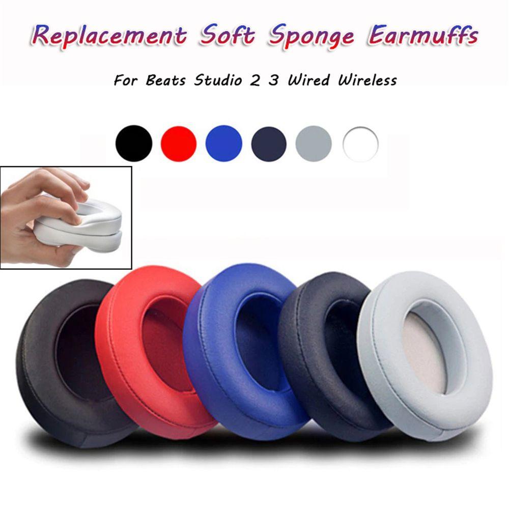 1 Pair Ultra-soft Earmuffs Foam Ear Pads Earbuds Cover Replacement Cushion