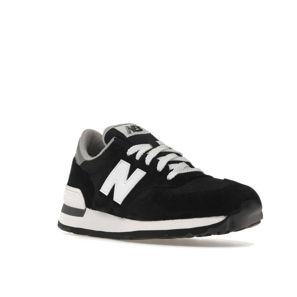 New Balance 990v1 Сделано в США Черно-белые мужские кроссовки M990BK1