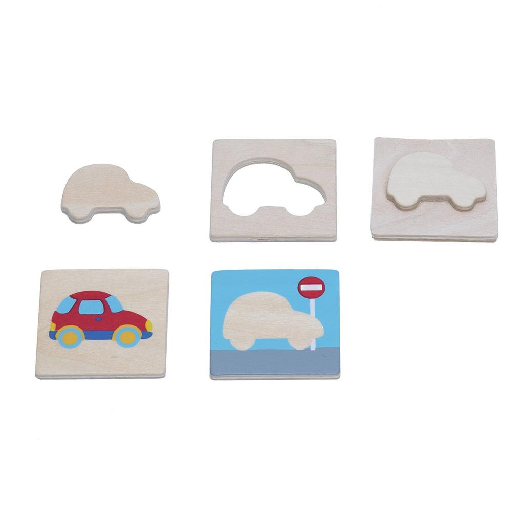 Bornelund Beleduc Touch and Shape Game for Ages 4 and Up (BE22396B)