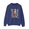 Womens/Ladies Pinocchio Nothing But Trouble Sweatshirt