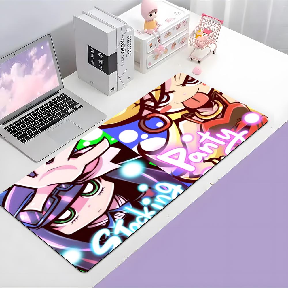 Funny Anime PPanty Stocking With Garterbelt Mouse Pad Large Gaming Mousepad With Thick Stitched Edge NonSlip Desk Mat